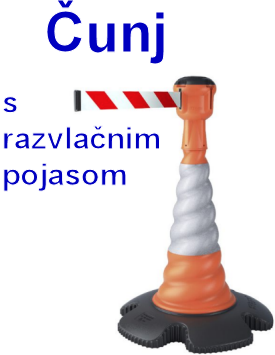 Čunj s razvl.pojasom